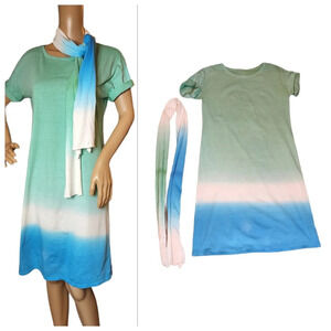 J Jill cotton shirt dress